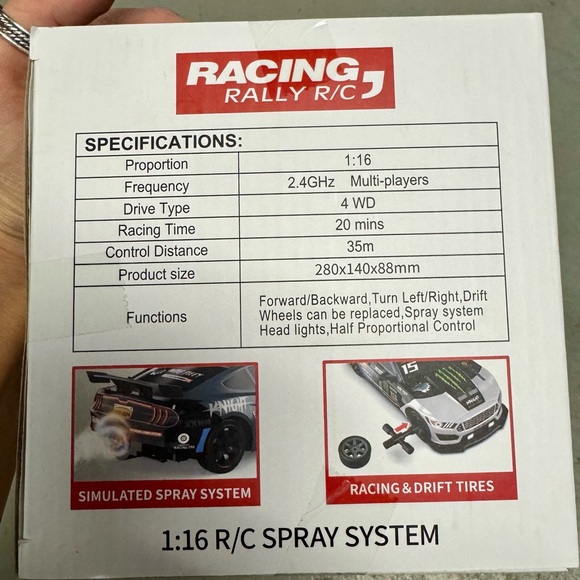 NIB Racing Rally R/C Remote Control Car - Picture 2 of 6